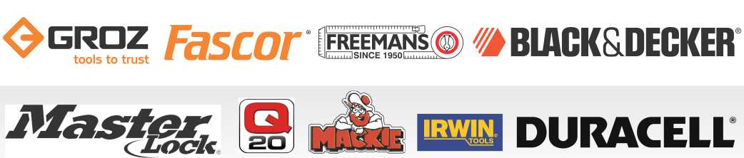 Brands we stock